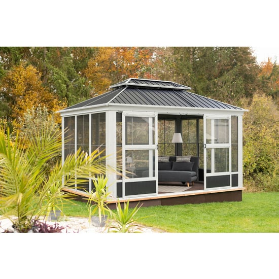 Sojag Olan paviljoen met zijwanden incl. muggennet 4x3 m - - Image 3