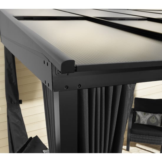Sojag St.barth aluminium terrasoverkapping 248x364x240 cm- - Image 2