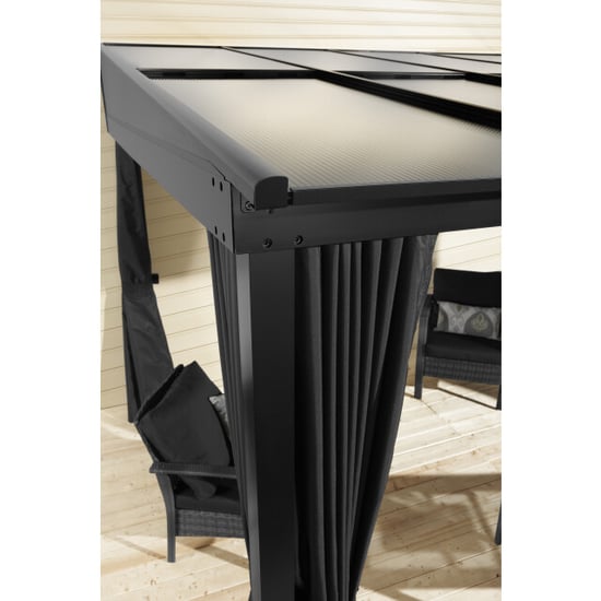 Sojag St.barth aluminium terrasoverkapping 248x364x240 cm- - Image 3