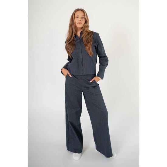 Corel Amsterdam lior pants wide britta 1007-5247 160 night sky - Image 4