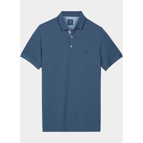 Baileys Polo heren poloshirt 2-tone solid 615214/64 - Image 3