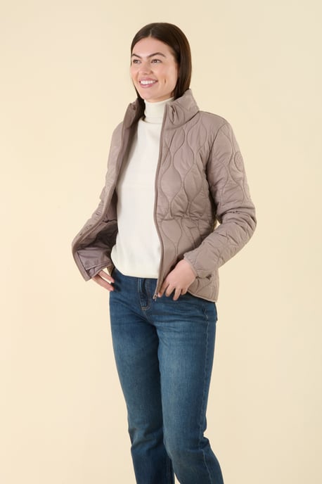 Stone Water Resistant Onion Quilted Jacket - Image 1