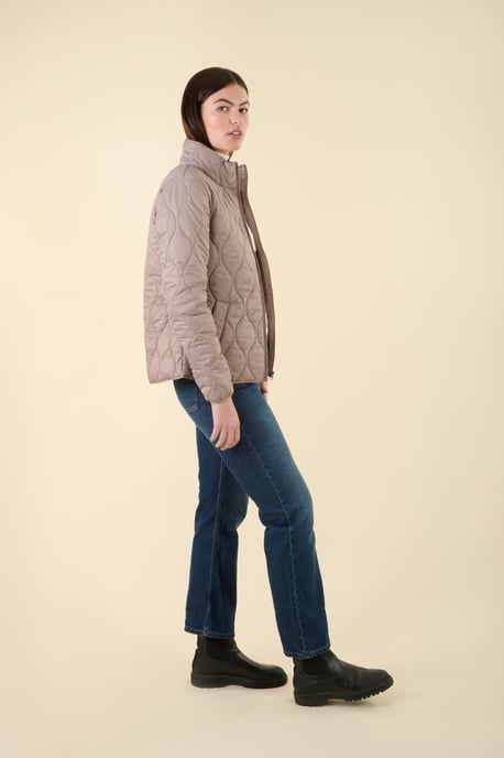 Stone Water Resistant Onion Quilted Jacket - Image 3