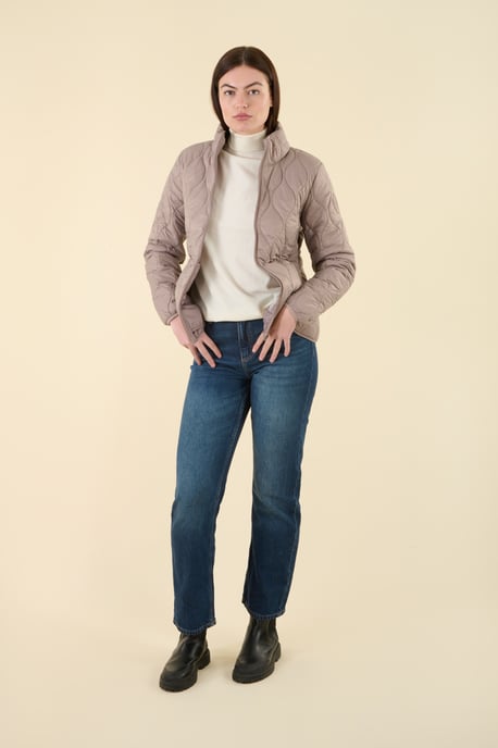 Stone Water Resistant Onion Quilted Jacket - Image 4