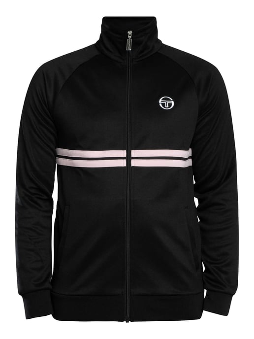 SERGIO TACCHINI DALLAS TRACK TOP BLACK/LIGHT LILAC - Image 5