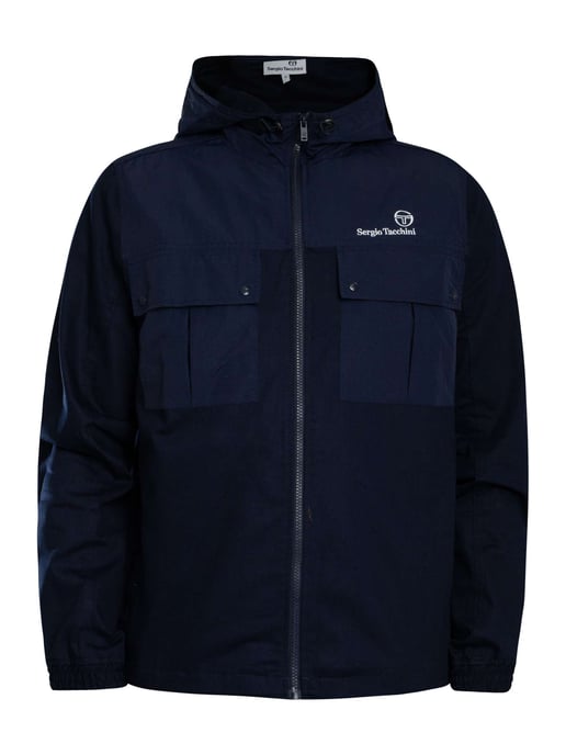 SERGIO TACCHINI CALISTI HOODED JACKET MARITIME BLUE - Image 6