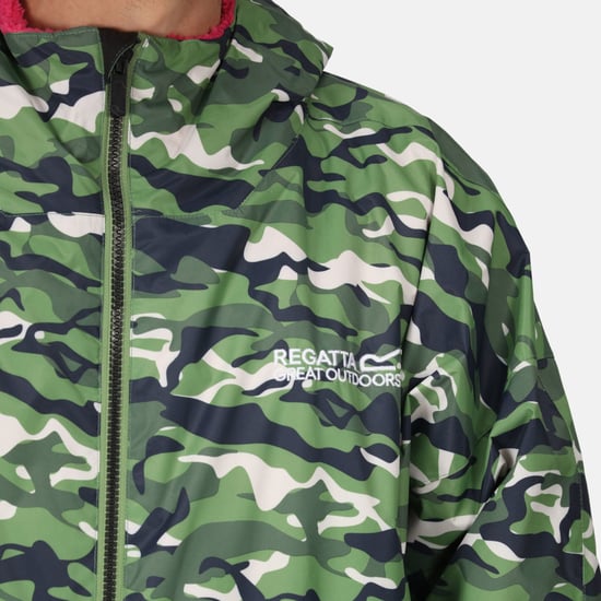 Regatta Heren Volwassen Waterdichte Fleece Gevoerde Badjas Jacket - Image 3