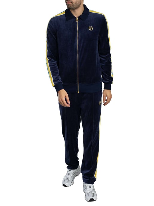 SERGIO TACCHINI MONTE TRACK TOP MARITIME BLUE/MANGO MINT - Image 5