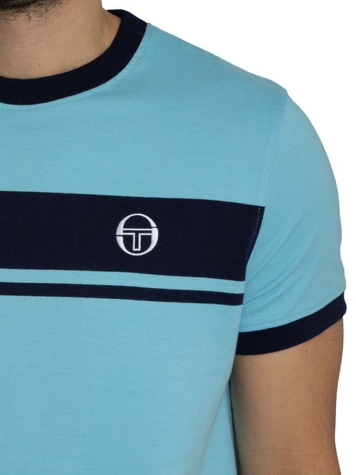 SERGIO TACCHINI MASTER T-SHIRT BALTIC SEA/MARITIME BLUE - Image 4