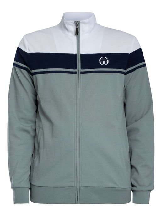SERGIO TACCHINI DAMARINDO TRACK TOP WHITE/MARITIME BLUE/LEAD - Image 6