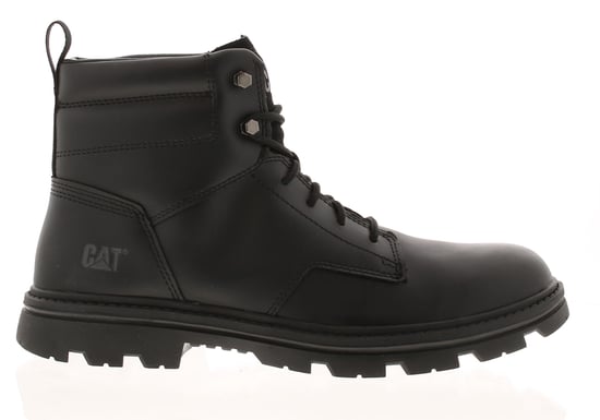 Caterpillar Heren Smart Boots Practitioner mid Leren Veterschoenen zwart - Image 2