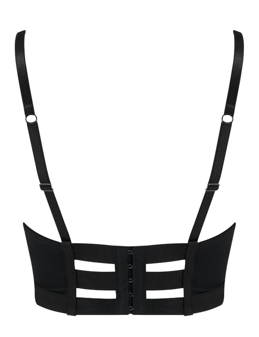 Contradiction By Pour Moi Obsessed Push Up Longline Bra - Black - Image 3