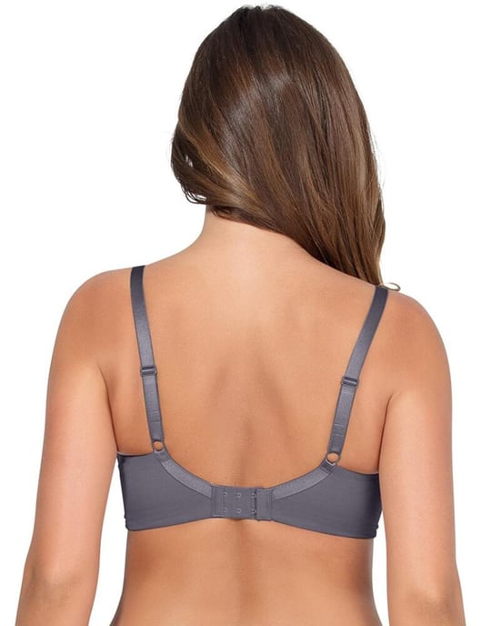 Parfait Tess T Shirt Bra - Charcoal - Image 3