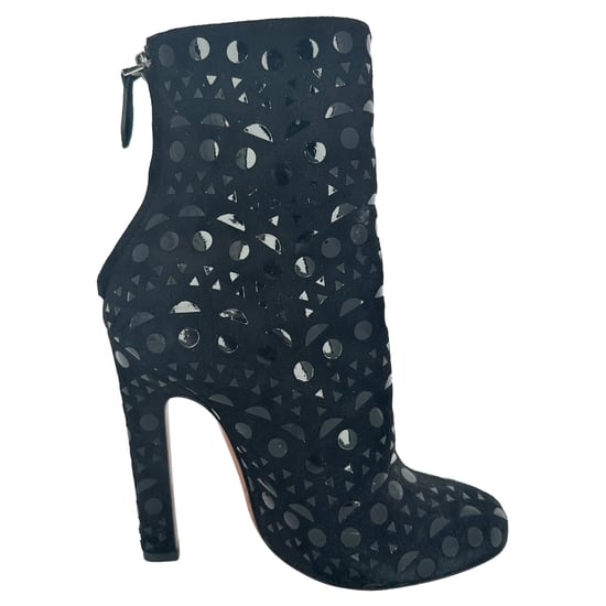 Alaïa Vienne Boots in Black Suede - Image 1