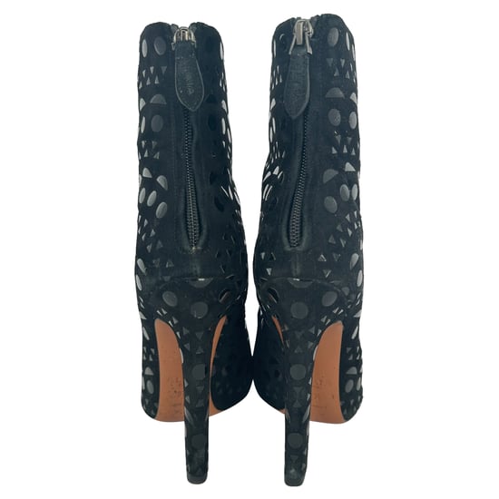Alaïa Vienne Boots in Black Suede - Image 6