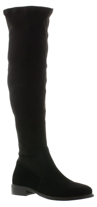 Apache Womens Long Boots Roxie Zip Fastening black - Image 1