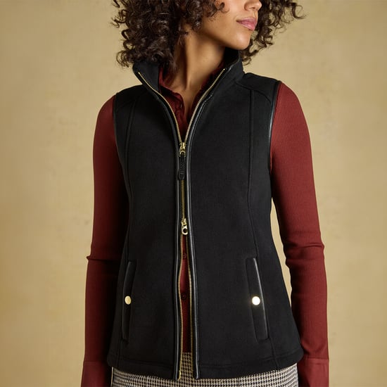 Joules Heritage Womens Gilets Black - Image 4
