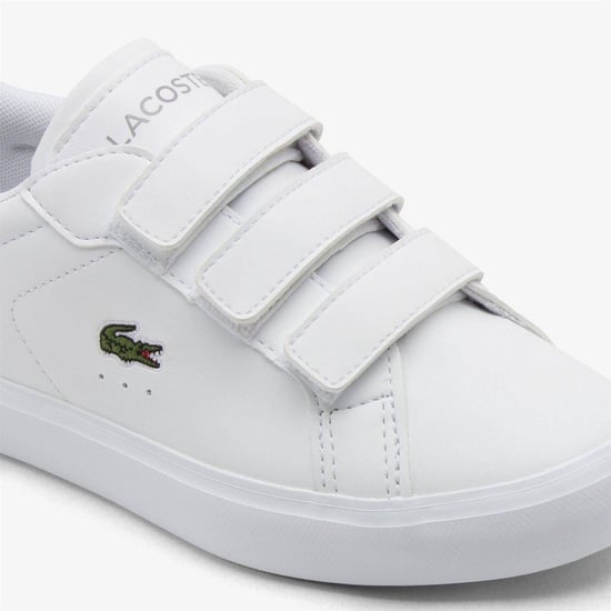 Lacoste Childrens/Kids Powercourt Trainers (White) - Image 3