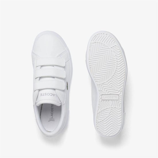Lacoste Childrens/Kids Powercourt Trainers (White) - Image 4