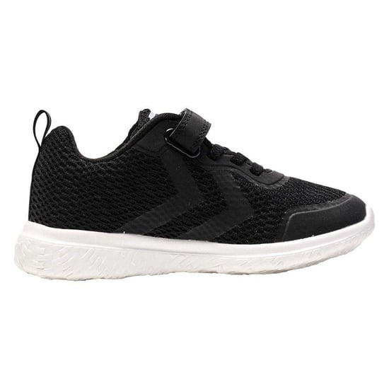 Hummel Childrens/Kids Actus Tex Trainers (Black/White) - Image 1
