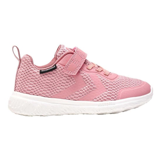 Hummel Childrens/Kids Actus Tex Trainers (Pink/White) - Image 1