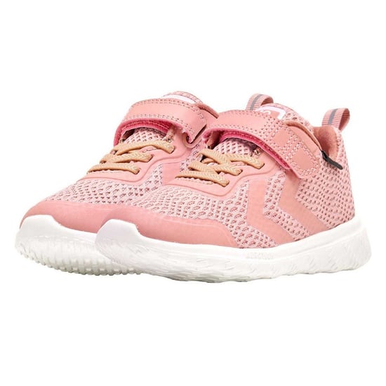 Hummel Childrens/Kids Actus Tex Trainers (Pink/White) - Image 4