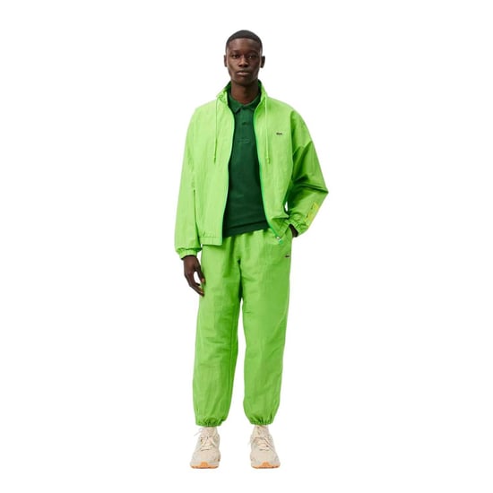 Lacoste Herenpolo met logo op de borst, reguliere pasvorm (Groen) - Image 1
