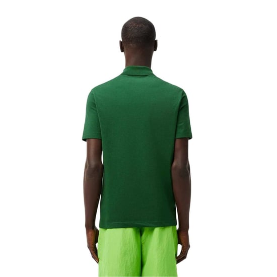 Lacoste Herenpolo met logo op de borst, reguliere pasvorm (Groen) - Image 3