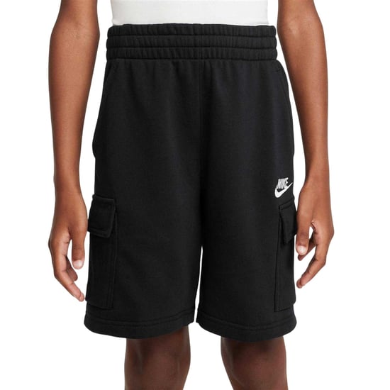 Nike Fleece-cargoshorts voor kinderen (Zwart) - Image 1