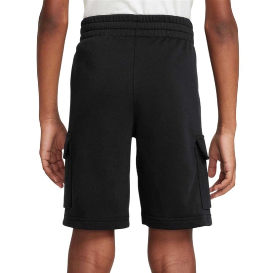 Nike Fleece-cargoshorts voor kinderen (Zwart) - Image 2