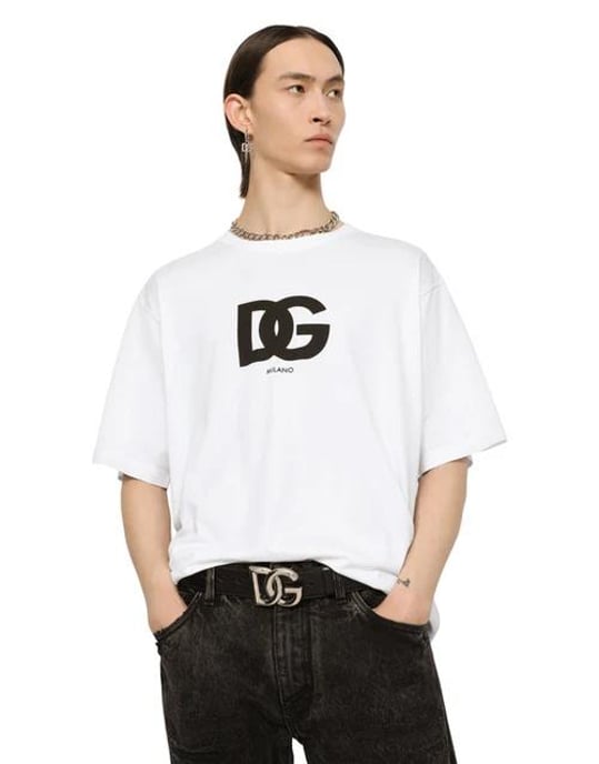 Dolche&Gabana Milano Oversize Cotton T-Shirt - Image 2