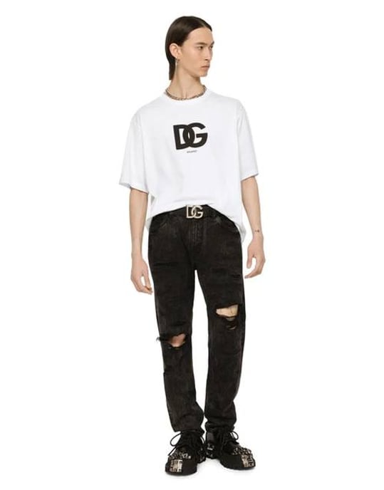 Dolche&Gabana Milano Oversize Cotton T-Shirt - Image 4