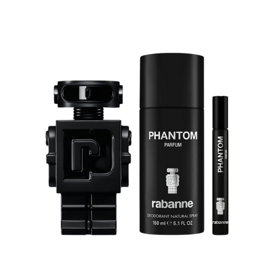 Paco Rabanne Phantom Parfum Christmas Gift Set (Parfum Spray 100ml + Deodorant Spray 150ml + Parfum 10ml) - Image 2