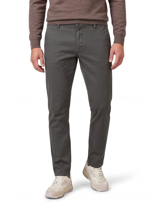 Chino Mac groen normale fit - Image 1