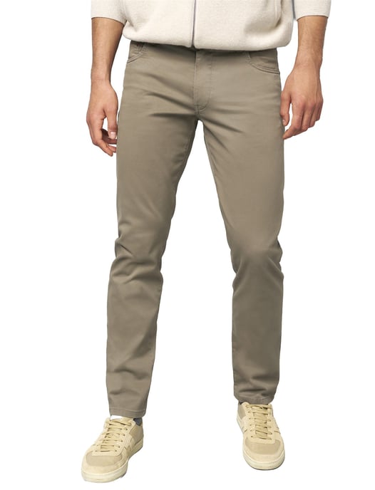 Broek 5-pocket model Meyer beige normale fit - Image 1