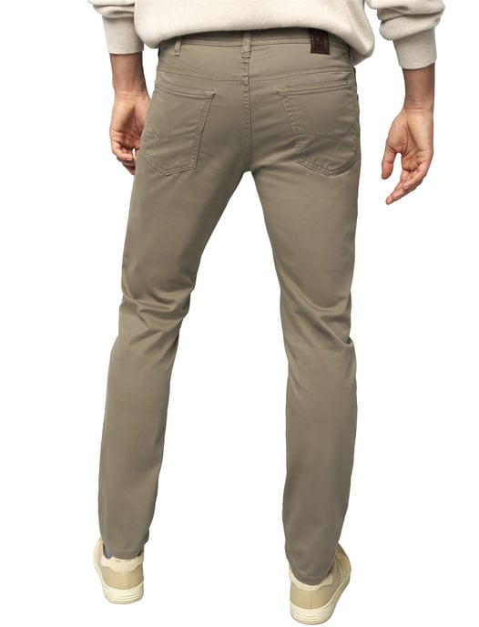 Broek 5-pocket model Meyer beige normale fit - Image 2