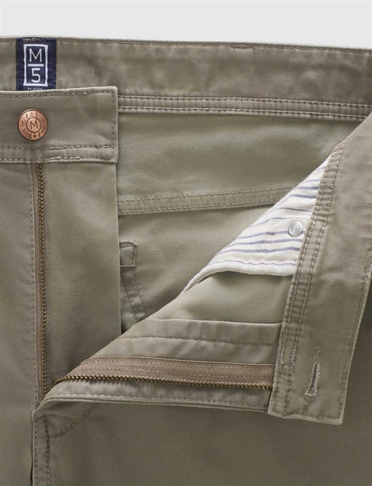 Broek 5-pocket model Meyer beige normale fit - Image 4