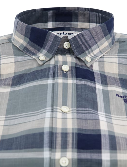 Barbour overhemd groen Tailored Fit 100% katoen - Image 3