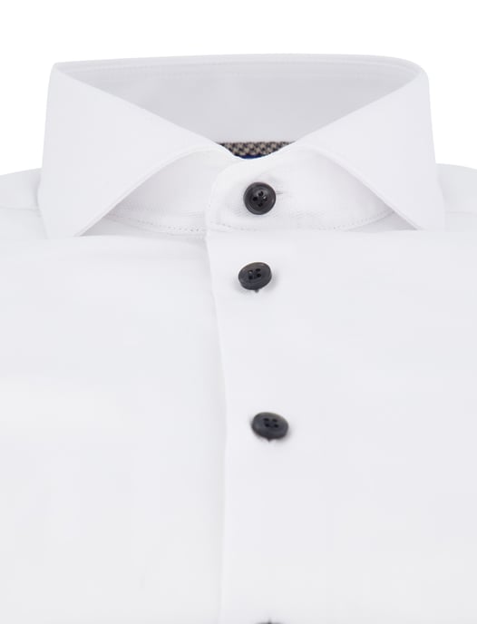John Miller overhemd spierwit slim fit cutaway - Image 3