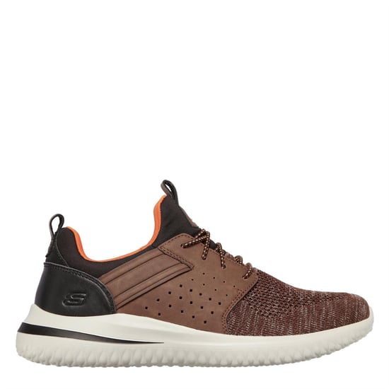 Men's Skechers Low Top Sneakers 3.0 in Chocolate - Image 1