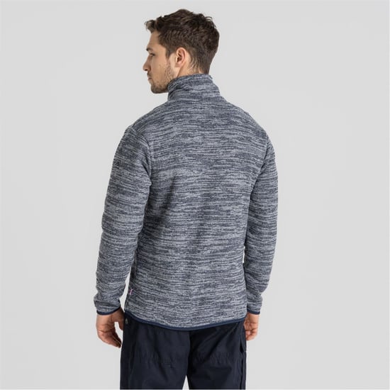 Men's Craghoppers Finnian Fleece in Blue Navy Ml - Image 2
