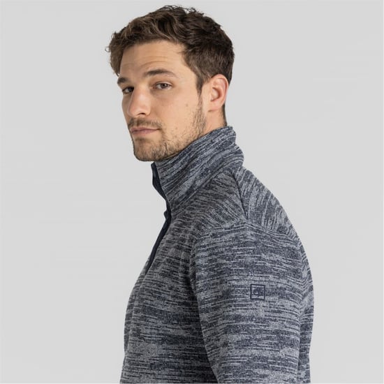 Men's Craghoppers Finnian Fleece in Blue Navy Ml - Image 5