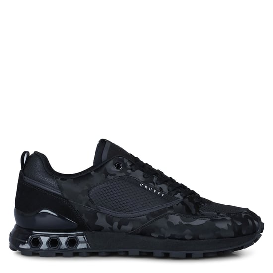 Men's Cruyff Snyper Trainers in Black - Image 1