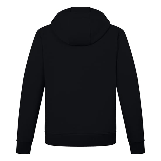 Men's Berghaus Wordmark Hooded Neck Long Sleeve Sweatshirt in BLACK/BLACK - Image 2