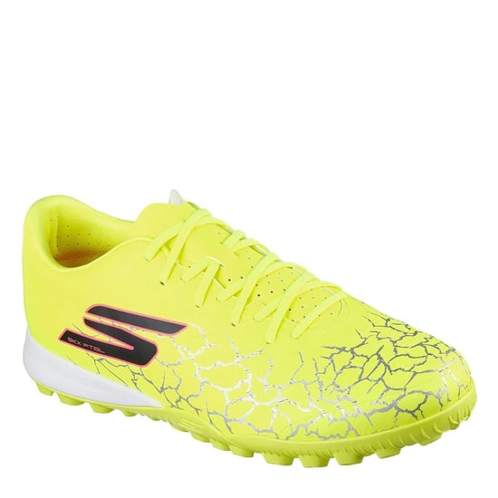 Men's Skechers Skx_01 Gold Astro Turf Football Boots in Yellow/Black - Image 1