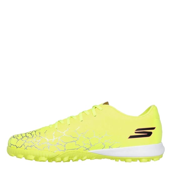 Men's Skechers Skx_01 Gold Astro Turf Football Boots in Yellow/Black - Image 2