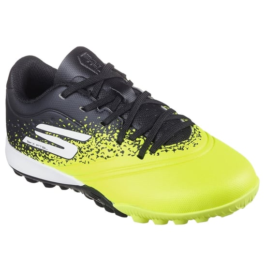 Men's Skechers Razor Gold Astro Turf Football Boot in Yellow/Black - Image 3