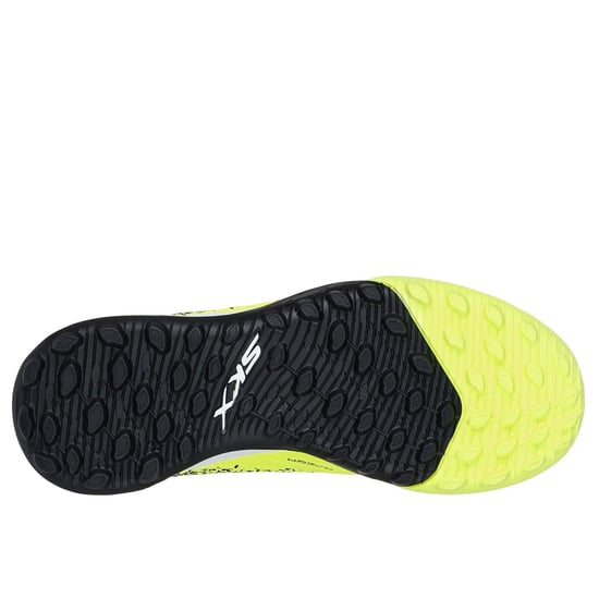 Men's Skechers Razor Gold Astro Turf Football Boot in Yellow/Black - Image 4