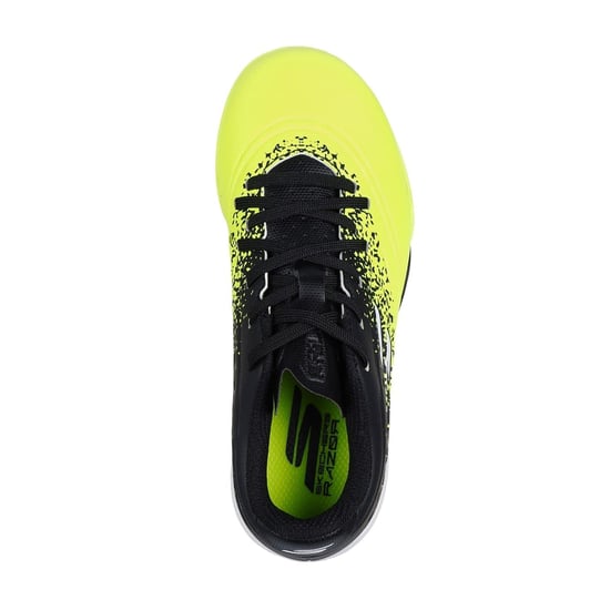 Men's Skechers Razor Gold Astro Turf Football Boot in Yellow/Black - Image 5