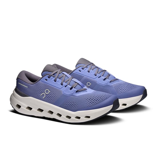 Men's On Cloudrunner 3 Road Running Shoes in Sailor/Ivory - Image 3